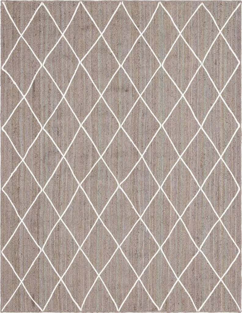 Trellis Braided Jute Rug - The Nifty Decor