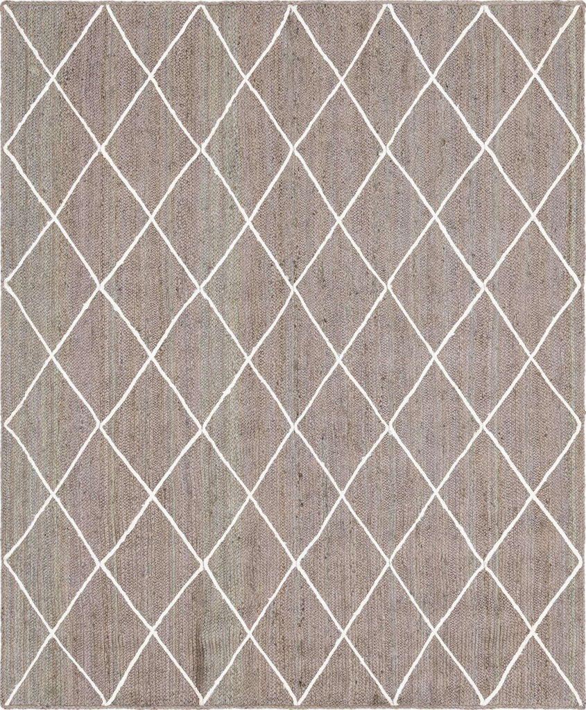 Trellis Braided Jute Rug - The Nifty Decor