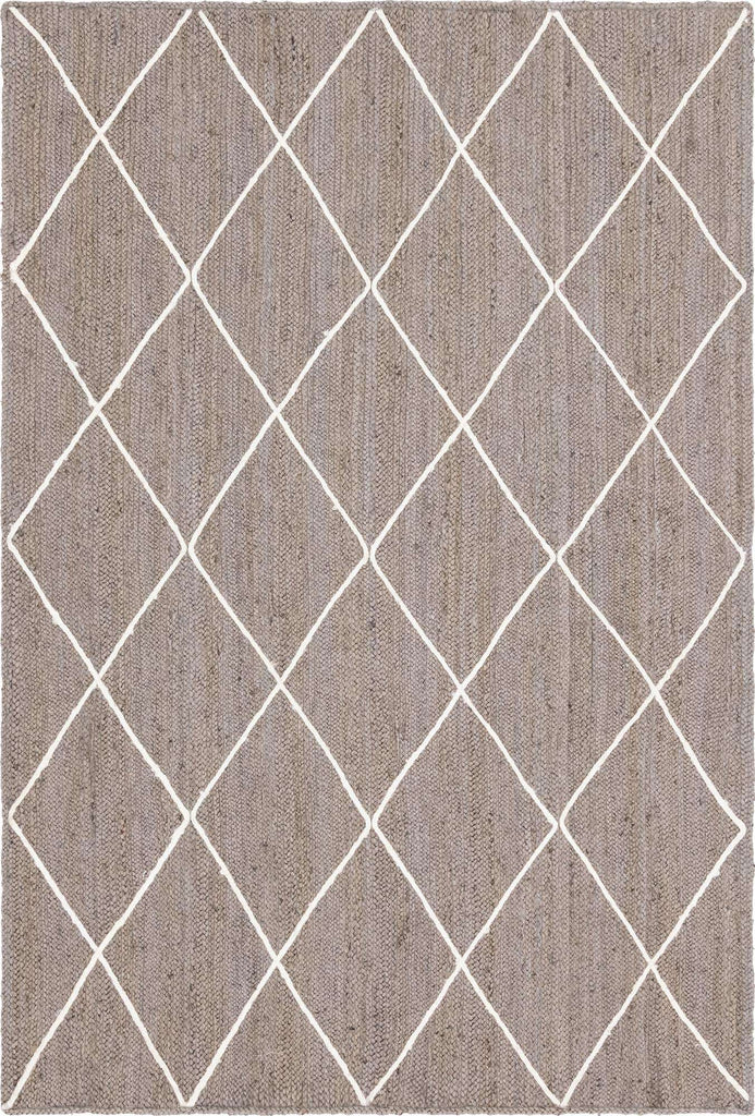 Trellis Braided Jute Rug - The Nifty Decor