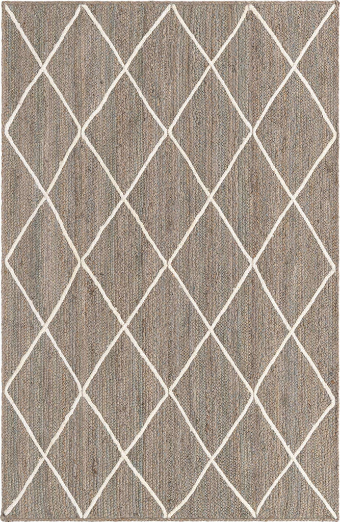 Trellis Braided Jute Rug - The Nifty Decor
