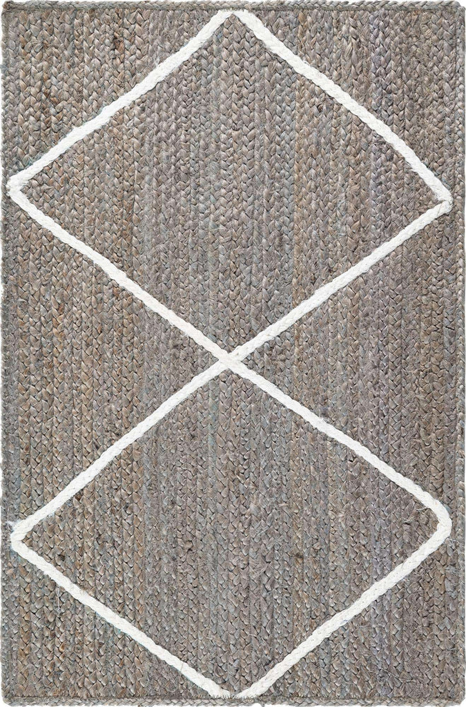 Trellis Braided Jute Rug - The Nifty Decor