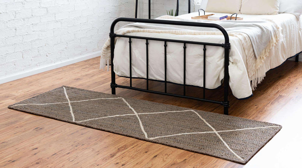 Trellis Braided Jute Rug - The Nifty Decor
