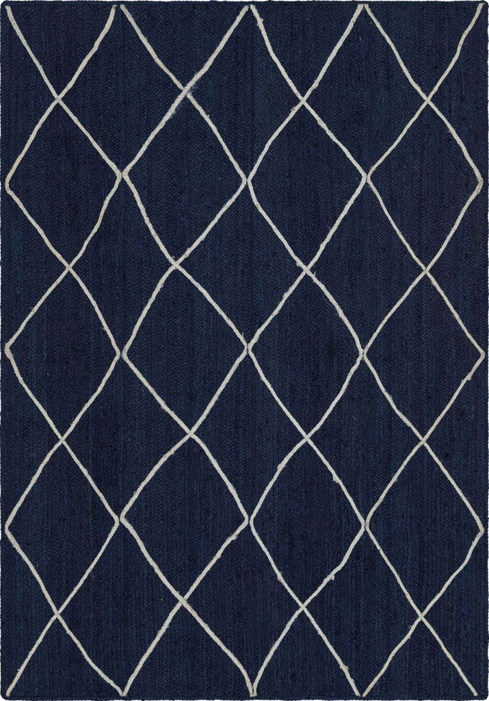 Trellis Braided Jute Rug - The Nifty Decor