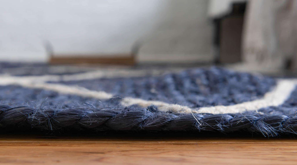Trellis Braided Jute Rug - The Nifty Decor