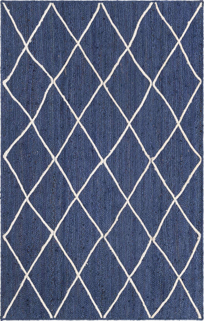 Trellis Braided Jute Rug - The Nifty Decor