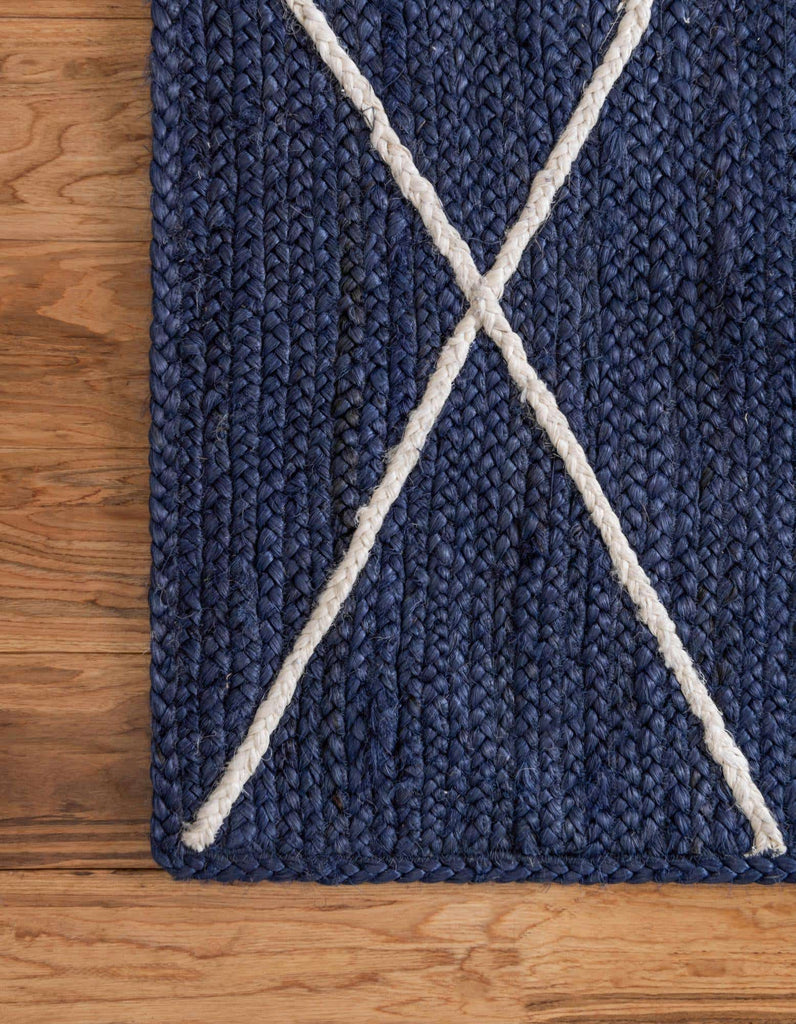 Trellis Braided Jute Rug - The Nifty Decor