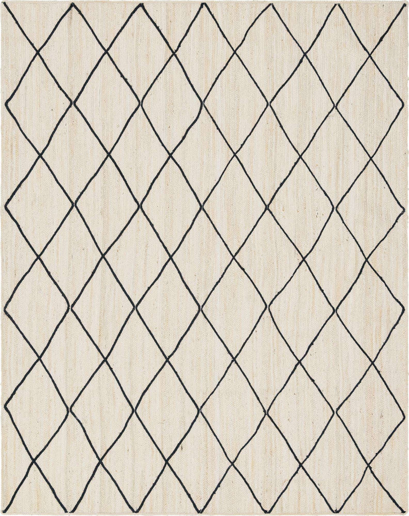 Trellis Braided Jute Rug - The Nifty Decor