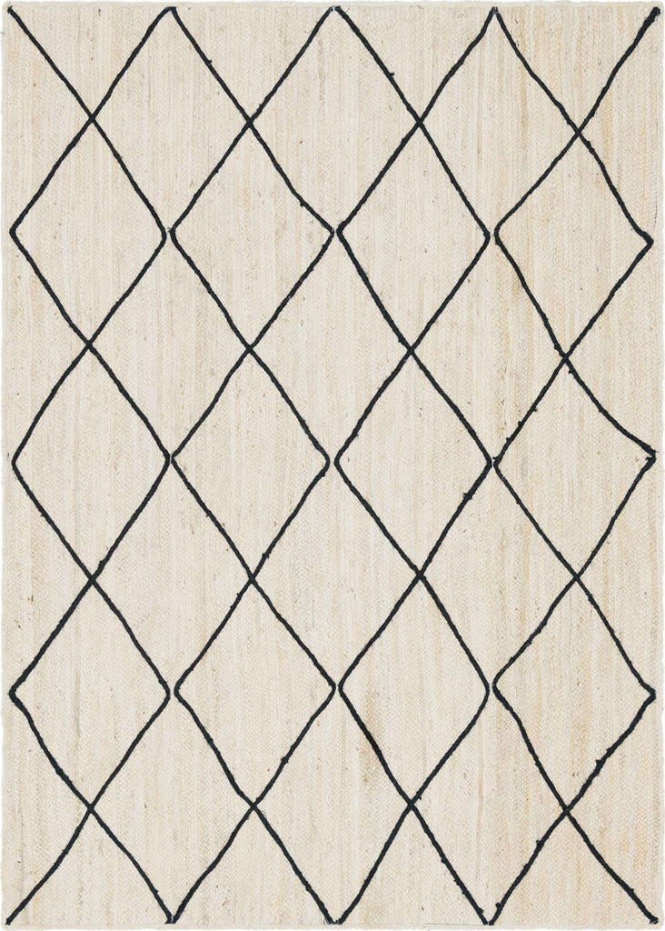 Trellis Braided Jute Rug - The Nifty Decor