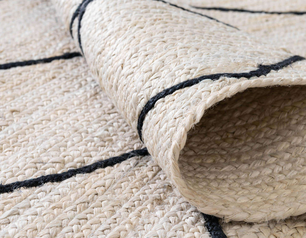 Trellis Braided Jute Rug - The Nifty Decor