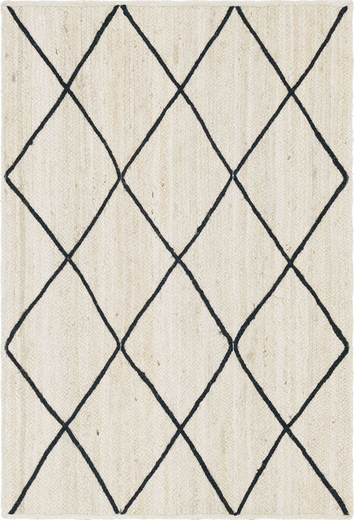 Trellis Braided Jute Rug - The Nifty Decor