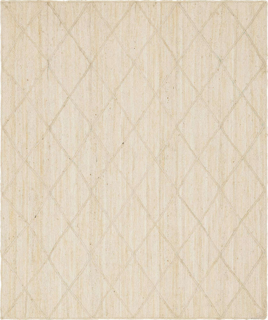 Trellis Braided Jute Rug - Bombay Mercantile