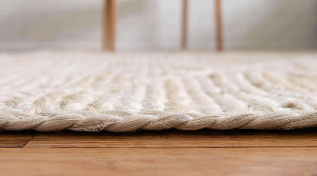 Trellis Braided Jute Rug - Bombay Mercantile