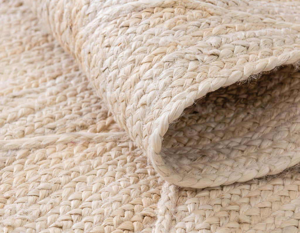 Trellis Braided Jute Rug - Bombay Mercantile