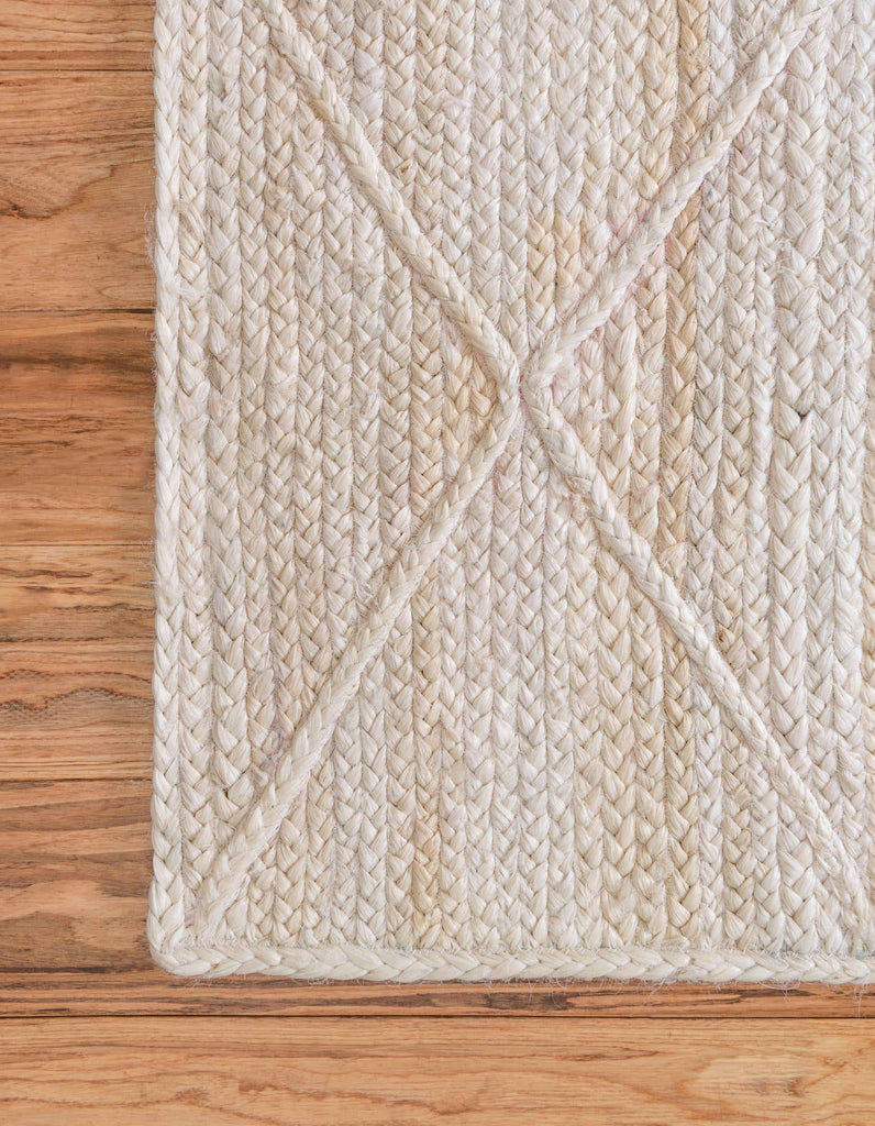 Trellis Braided Jute Rug - Bombay Mercantile