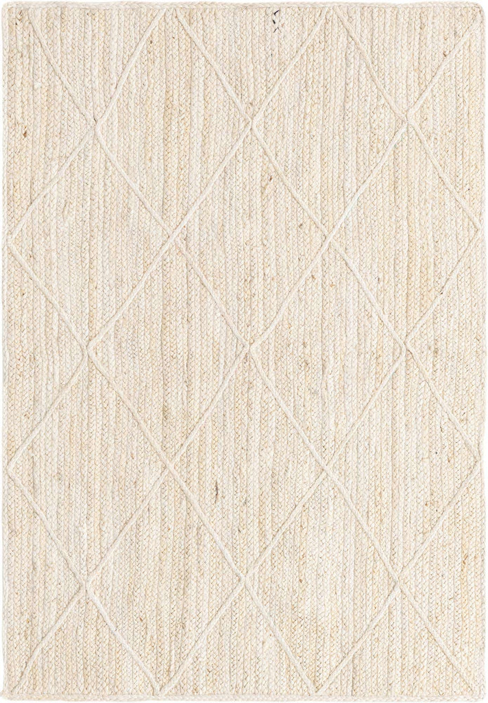 Trellis Braided Jute Rug - Bombay Mercantile