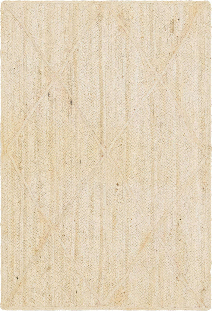 Trellis Braided Jute Rug - Bombay Mercantile