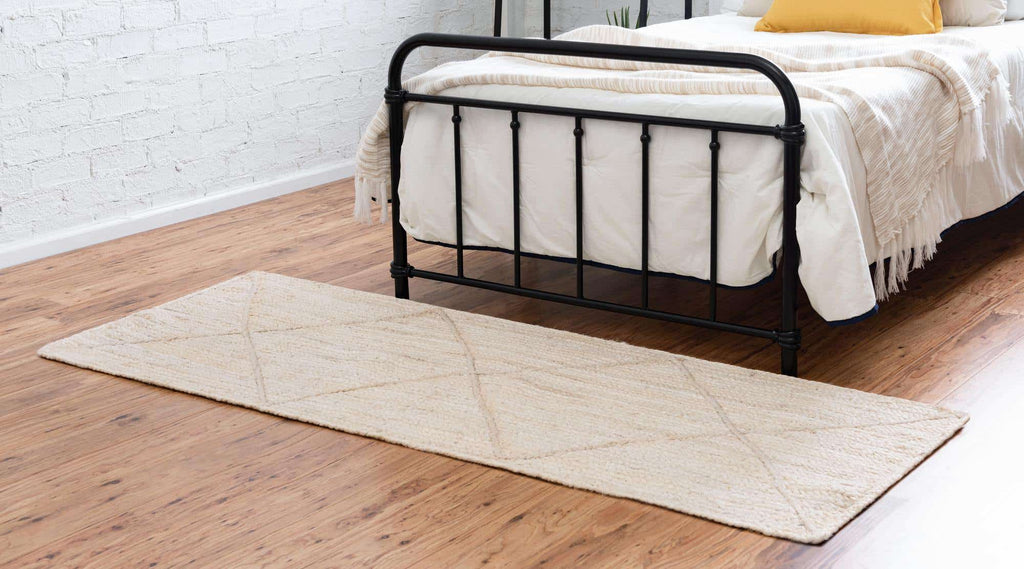 Trellis Braided Jute Rug - Bombay Mercantile