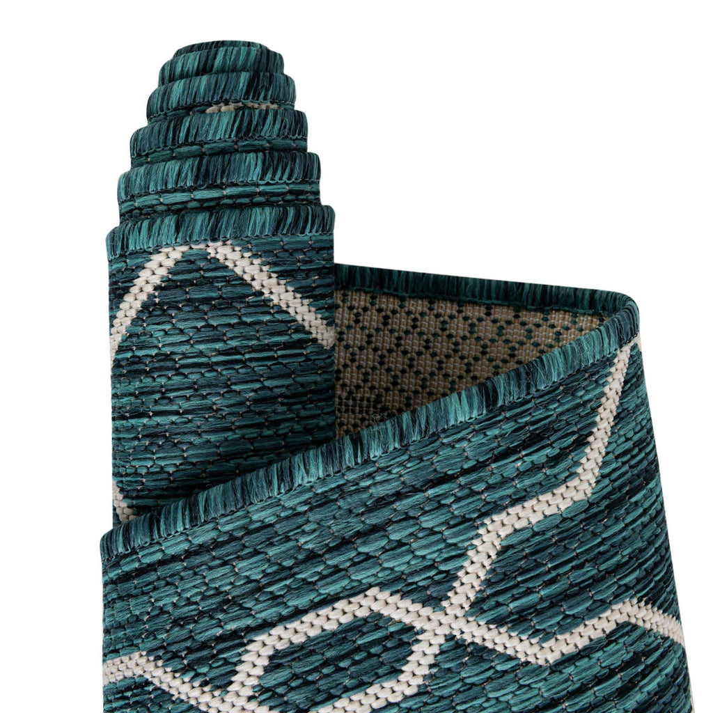 Outdoor Links Trellis Rug - Bombay Mercantile