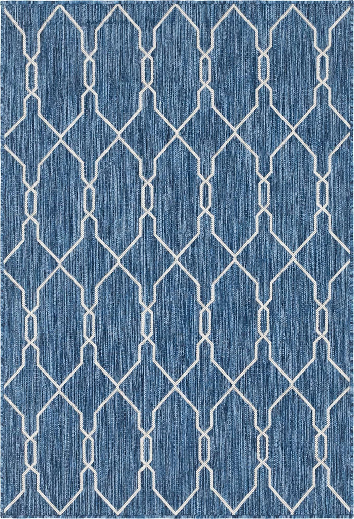Outdoor Links Trellis Rug - The Nifty Decor