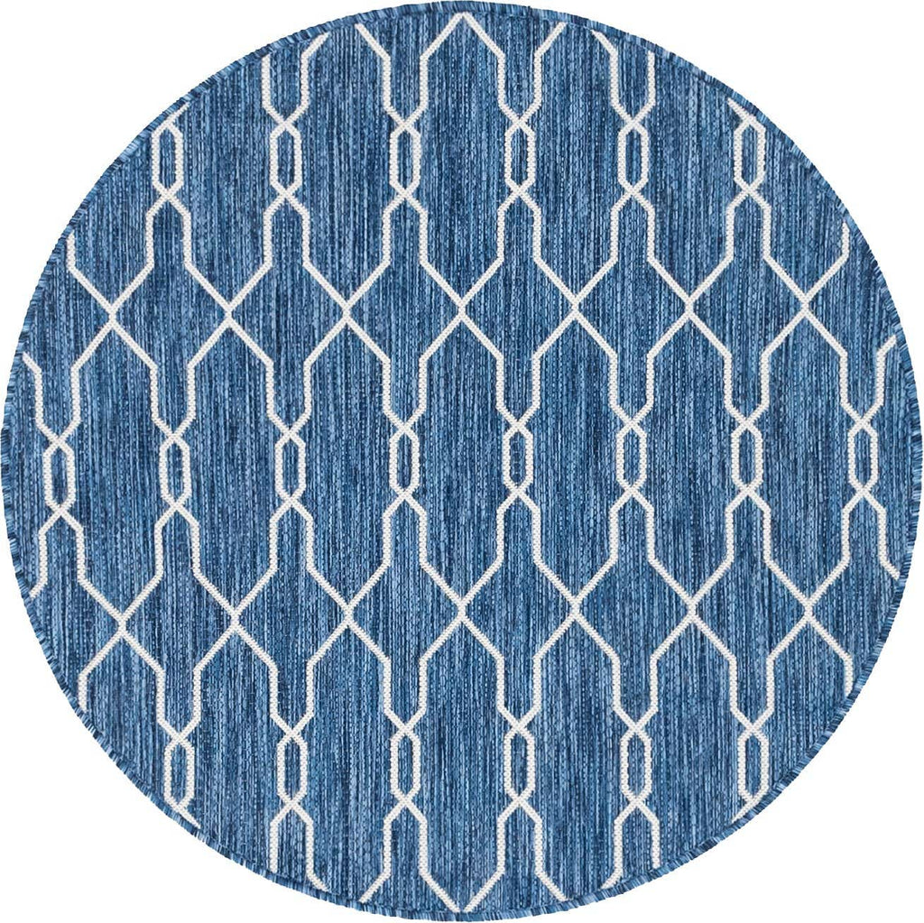 Outdoor Links Trellis Rug - The Nifty Decor