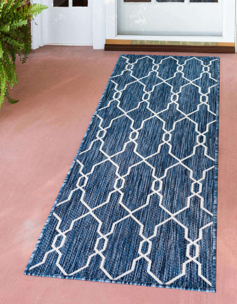 Outdoor Links Trellis Rug - The Nifty Decor