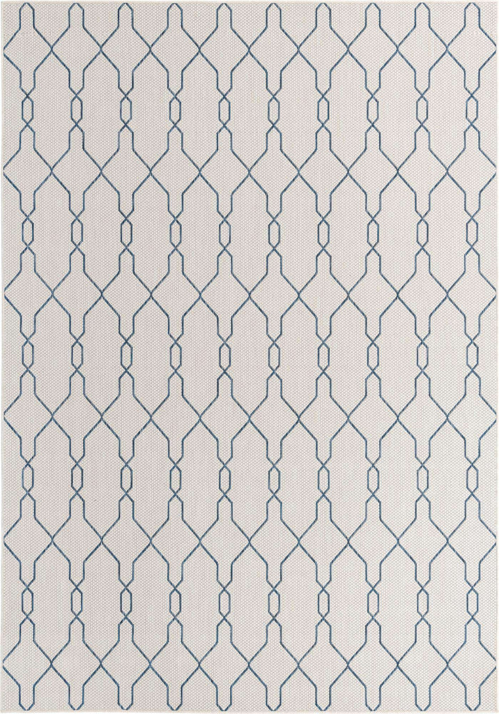 Outdoor Links Trellis Rug - The Nifty Decor