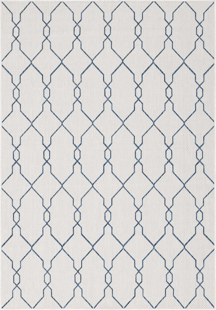 Outdoor Links Trellis Rug - The Nifty Decor