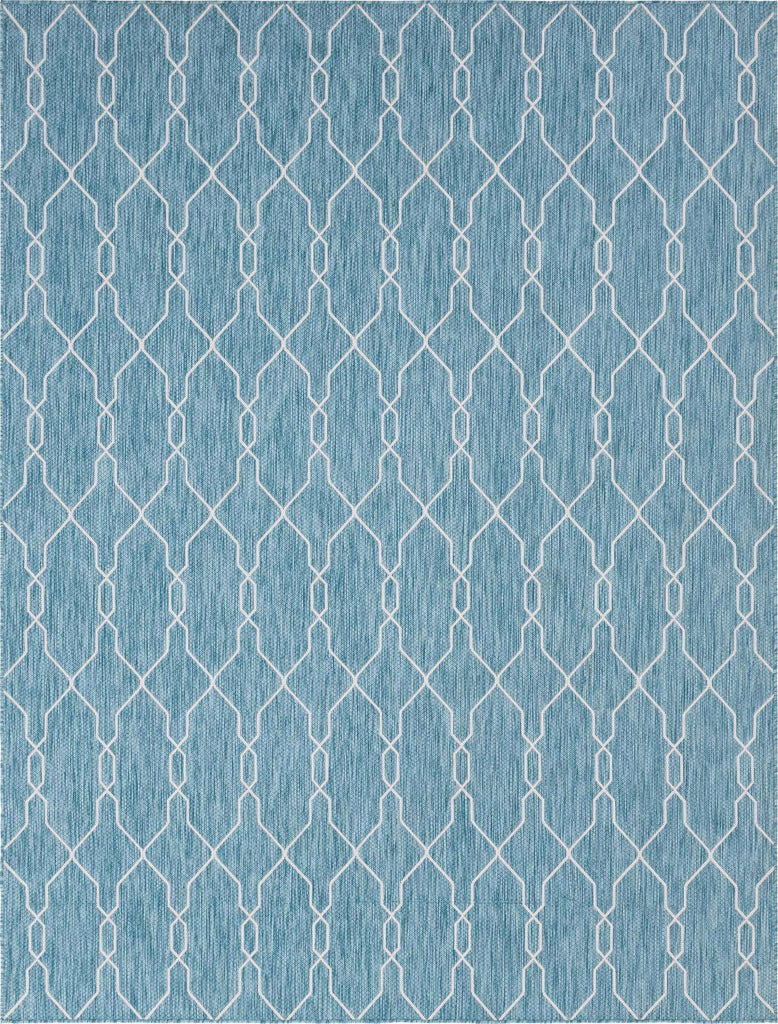 Outdoor Links Trellis Rug - The Nifty Decor