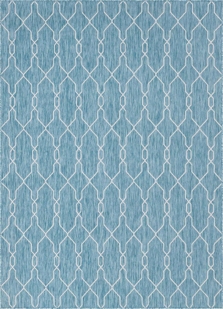 Outdoor Links Trellis Rug - The Nifty Decor
