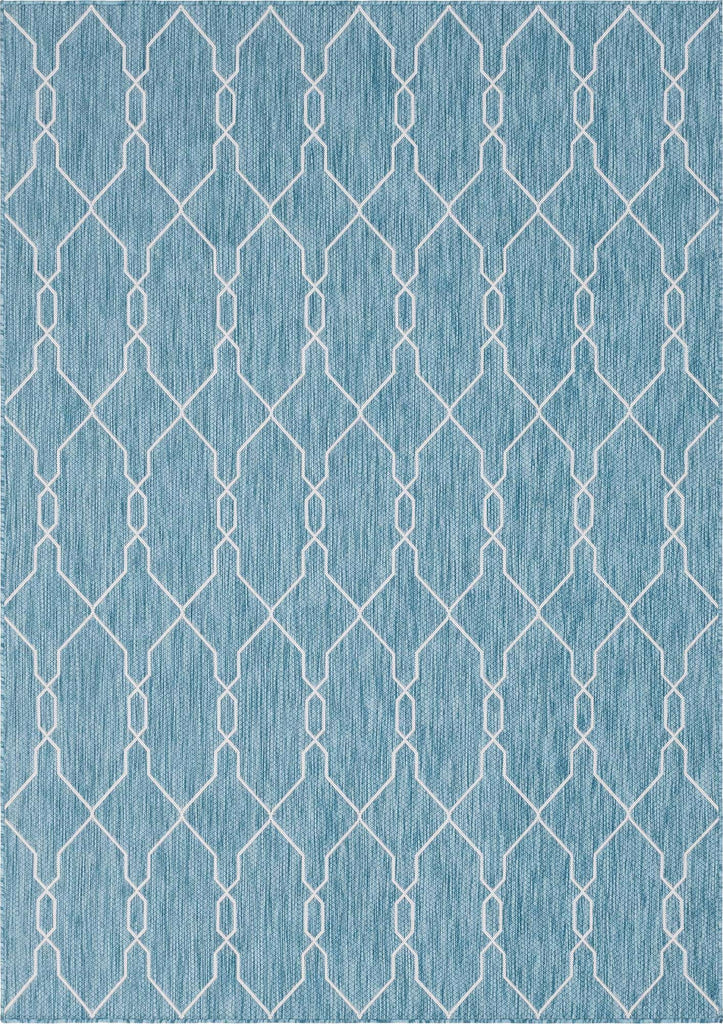 Outdoor Links Trellis Rug - The Nifty Decor