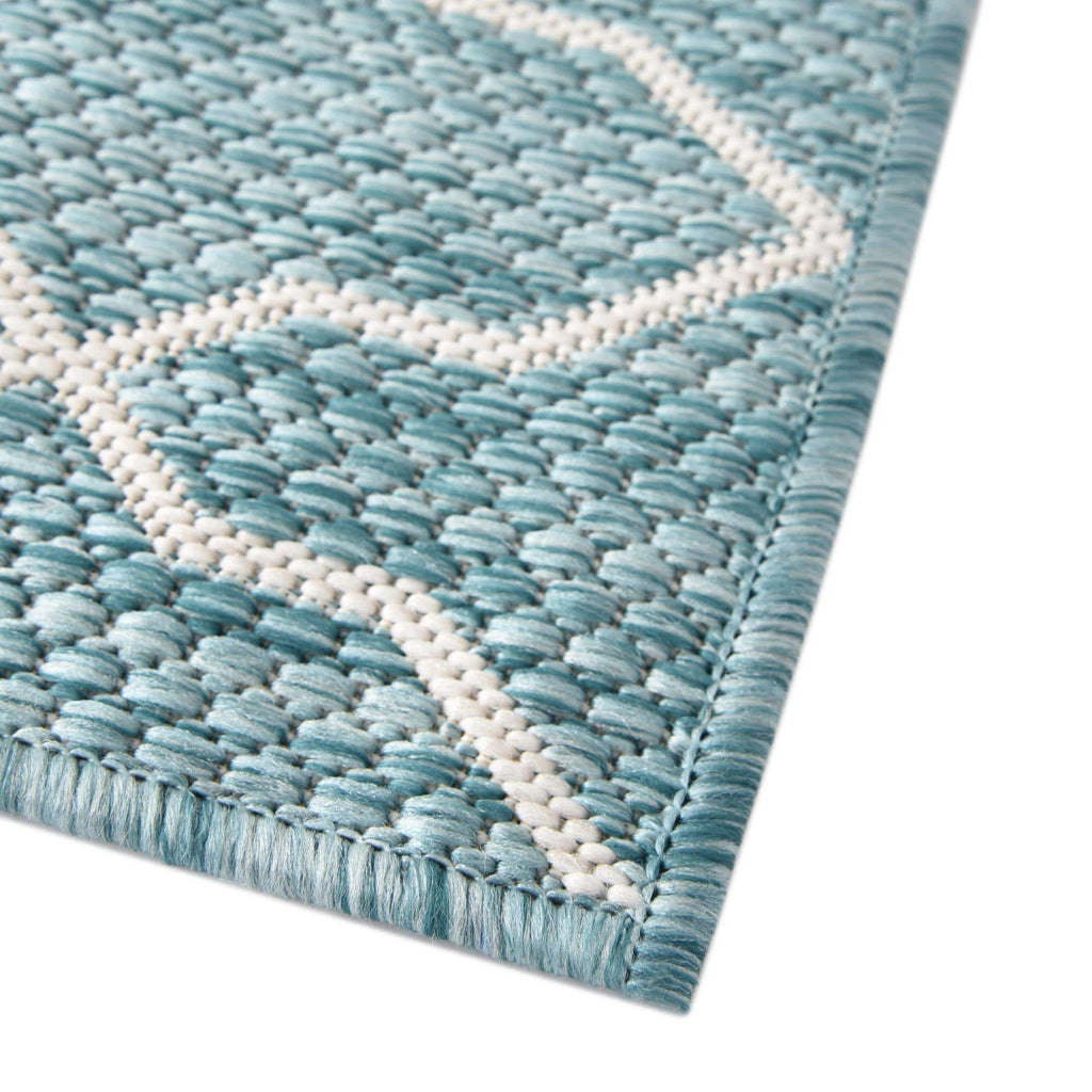 Outdoor Links Trellis Rug - The Nifty Decor