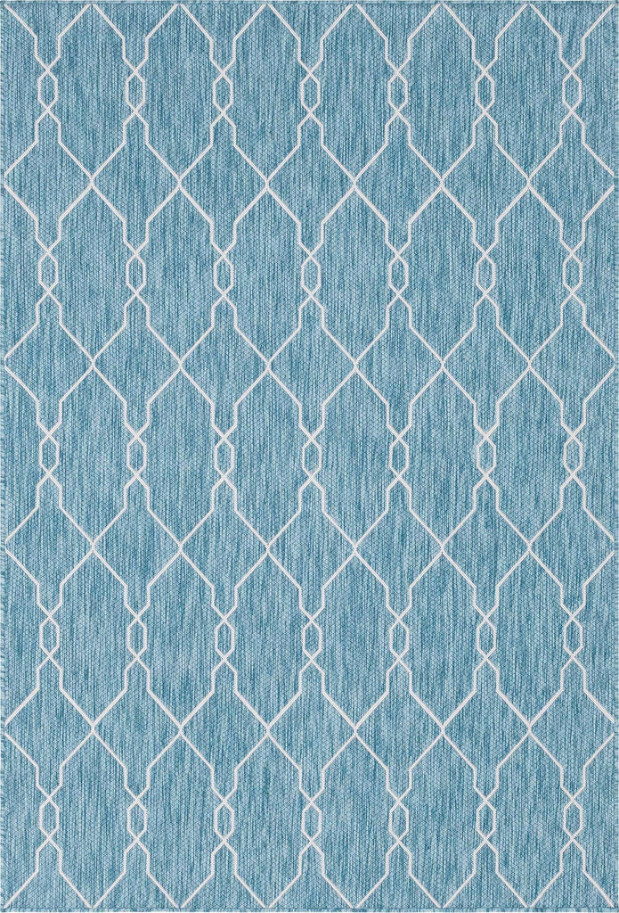 Outdoor Links Trellis Rug - The Nifty Decor