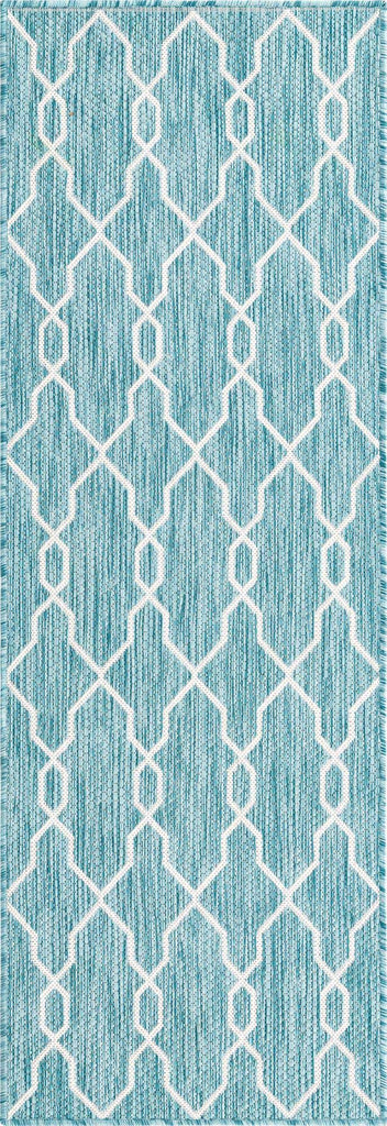 Outdoor Links Trellis Rug - The Nifty Decor