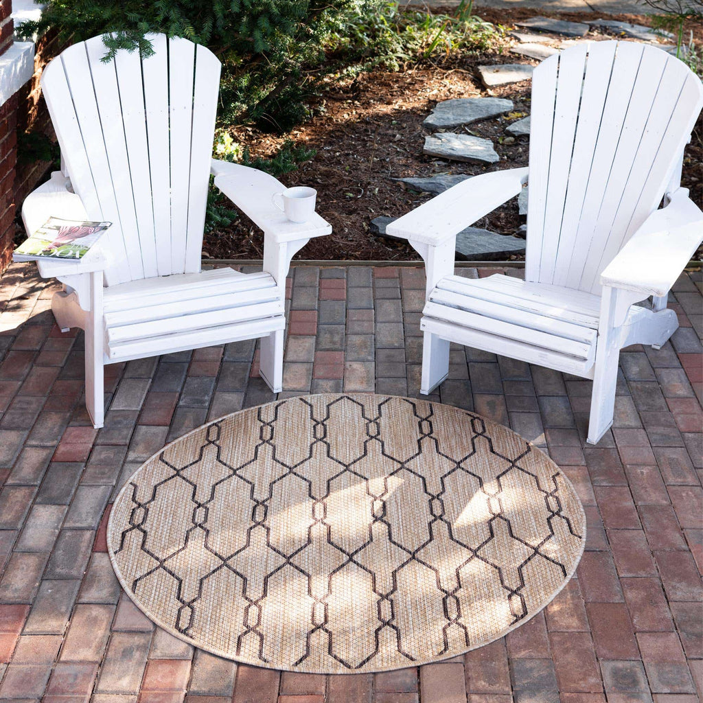 Outdoor Links Trellis Rug - Bombay Mercantile