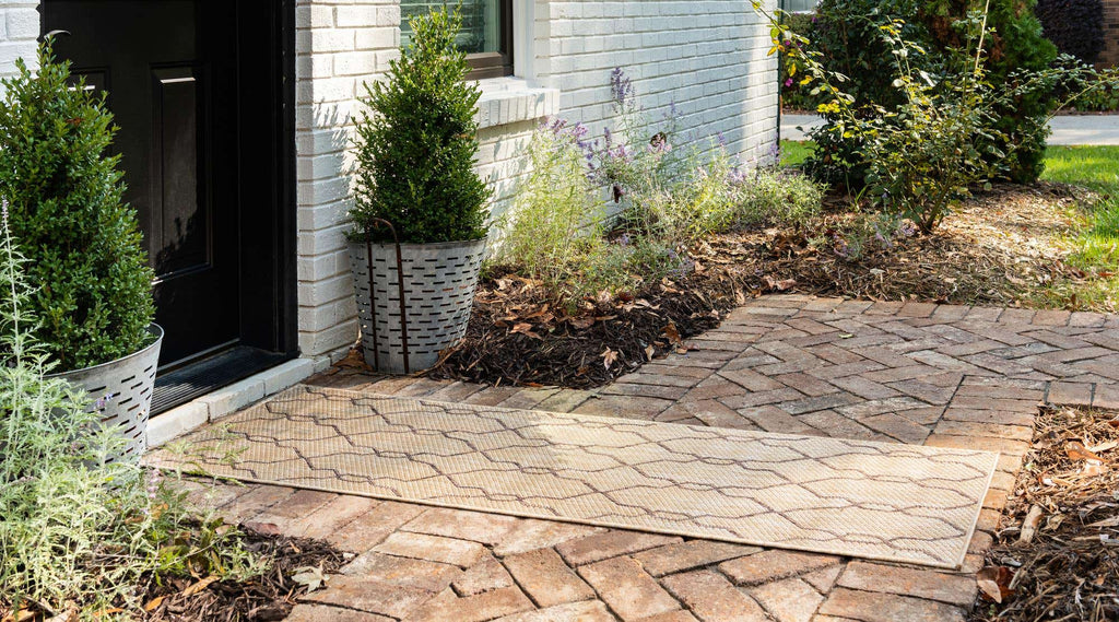 Outdoor Links Trellis Rug - Bombay Mercantile