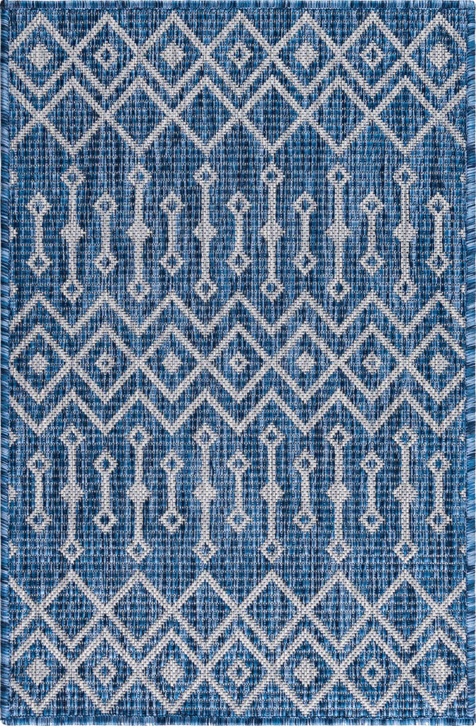 Outdoor Tribal Trellis Rug - The Nifty Decor