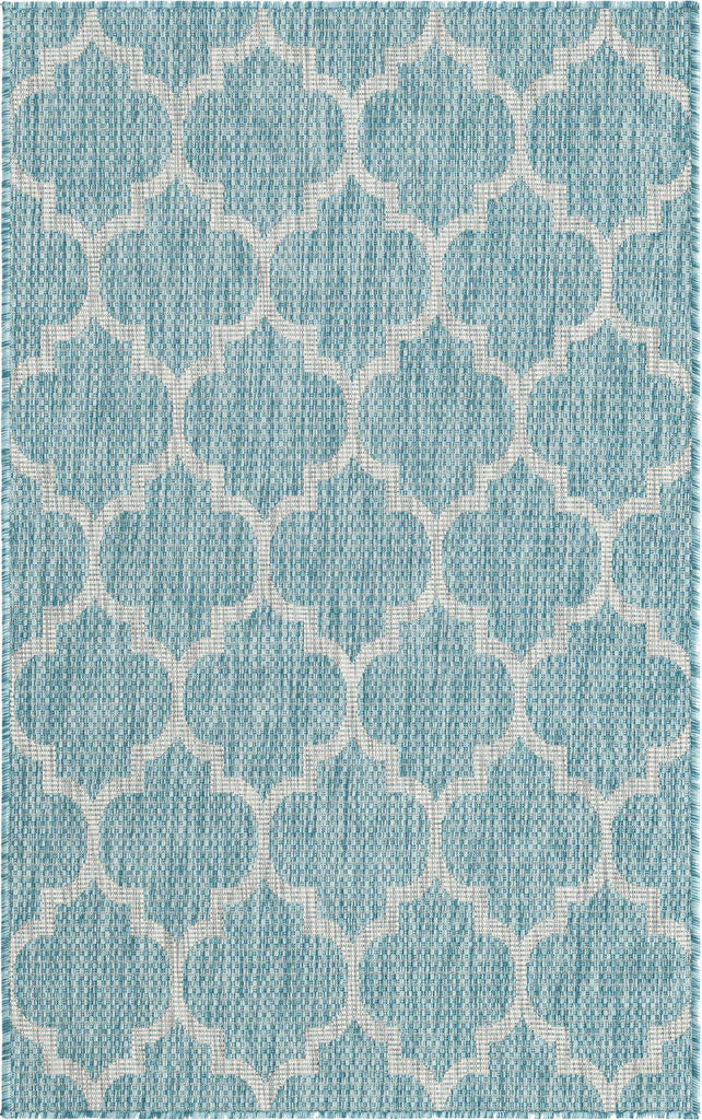 Outdoor Trellis Rug - The Nifty Decor