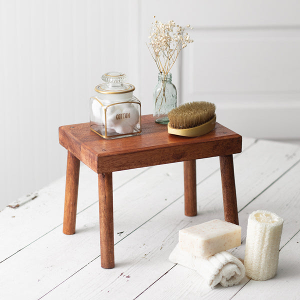 Traditional Farm Footstool - The Nifty Decor