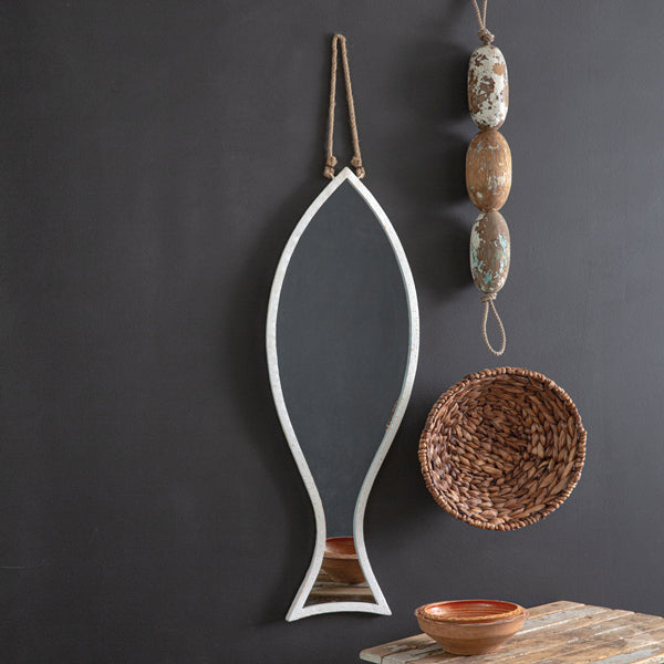 Nautical Fish Mirror - The Nifty Decor