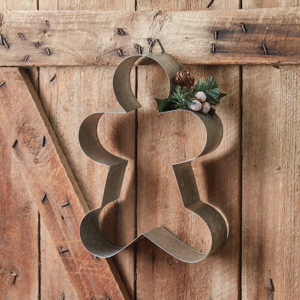 Gingerbread Cookie Cutter Wall Sign - Bombay Mercantile