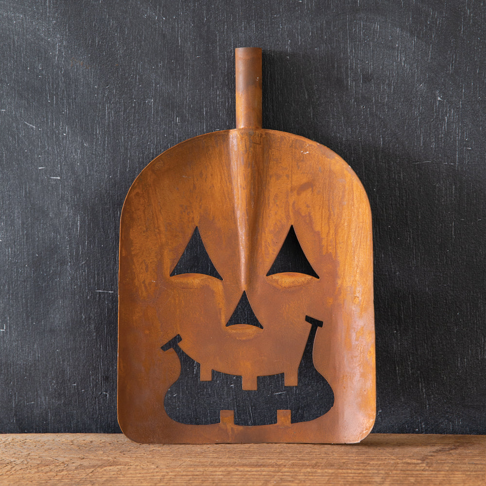 Rusty Shovel Jack-O-Lantern - Bombay Mercantile