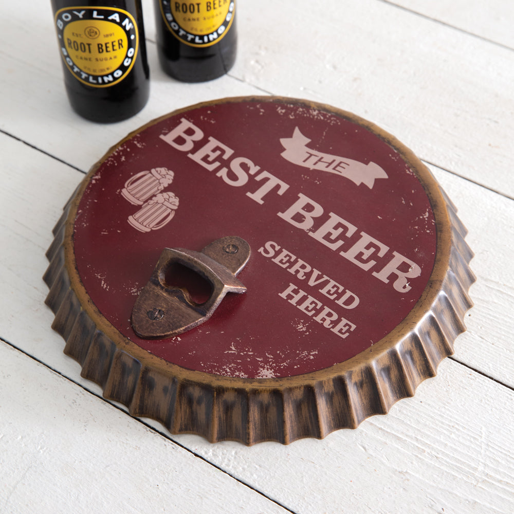 Best Beer Bottle Opener Sign - Bombay Mercantile