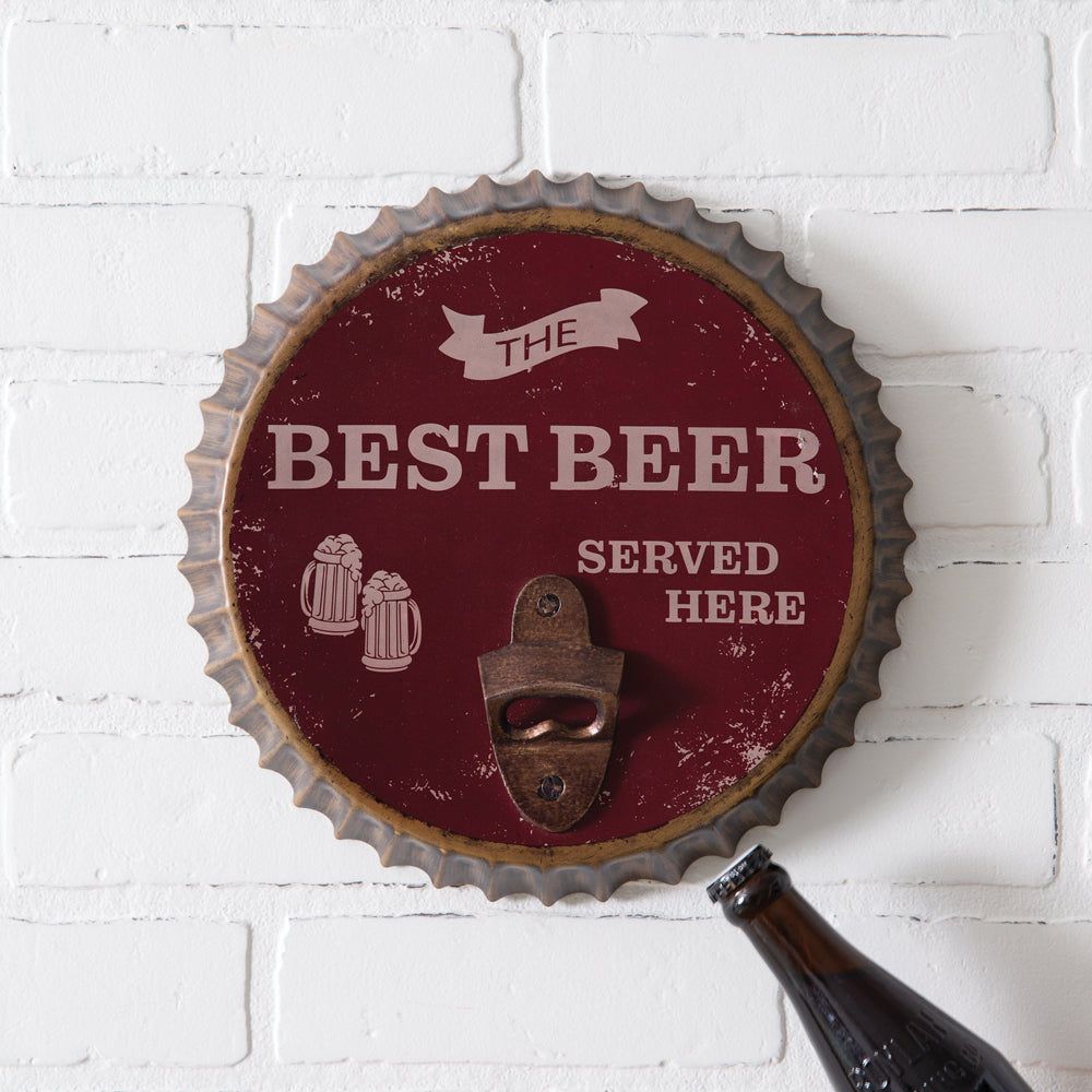 Best Beer Bottle Opener Sign - Bombay Mercantile