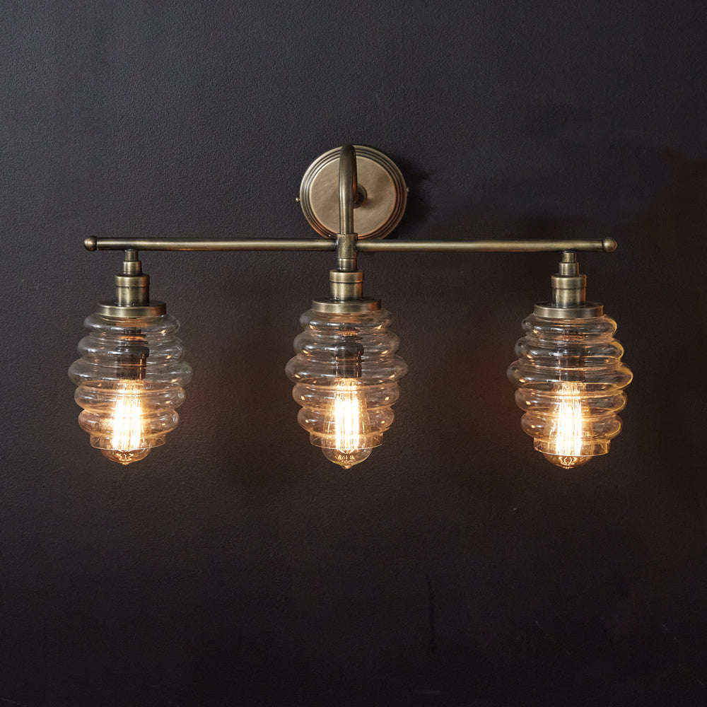 Honey Hive Vanity Lamp - Bombay Mercantile