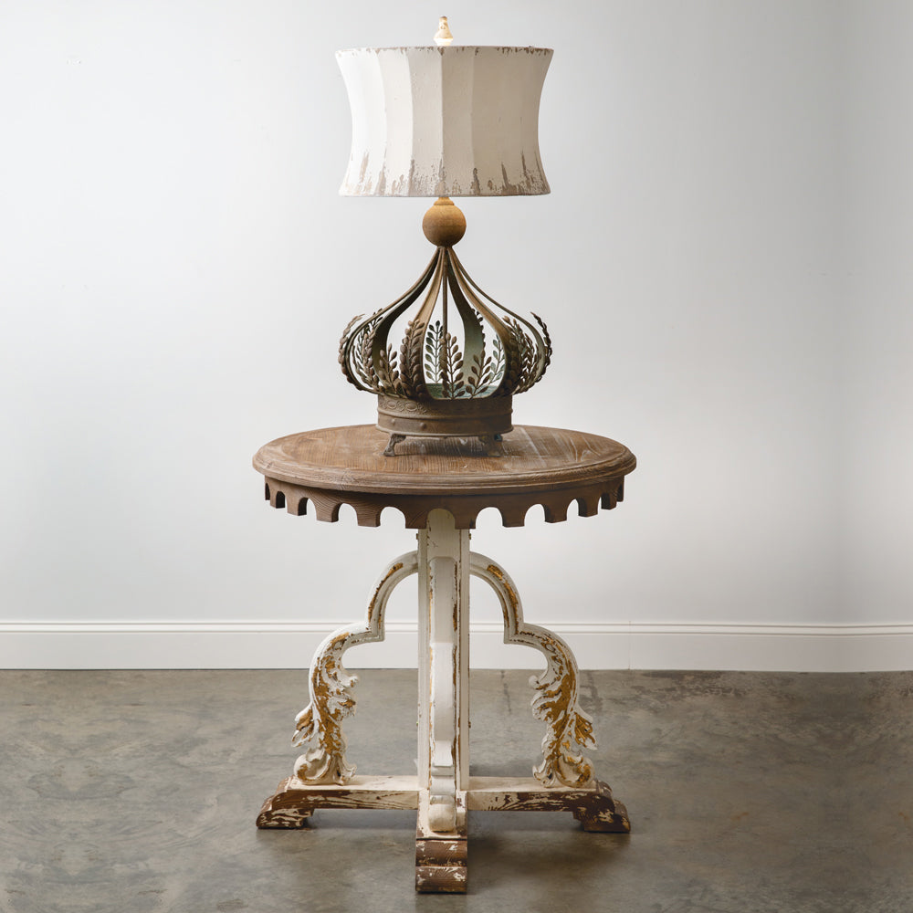 French Country Tabletop Lamp - Bombay Mercantile