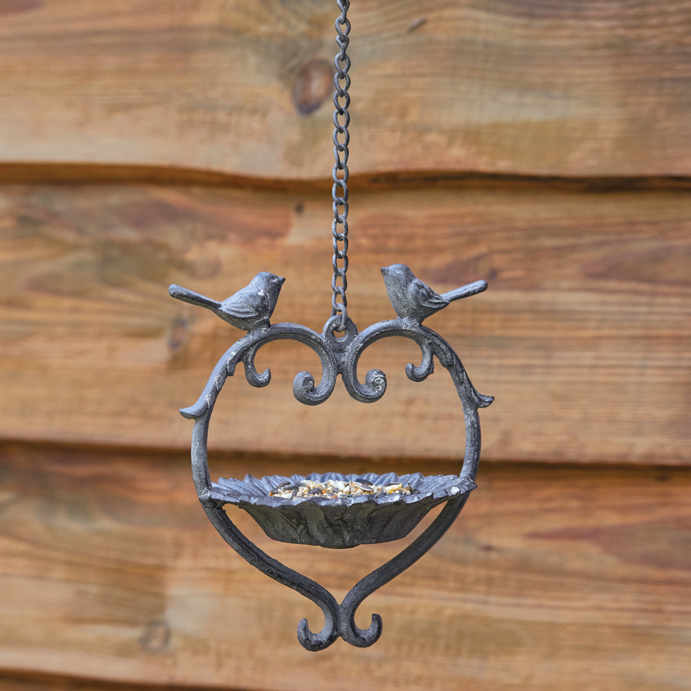 Cast Iron Heart Feeder - Bombay Mercantile