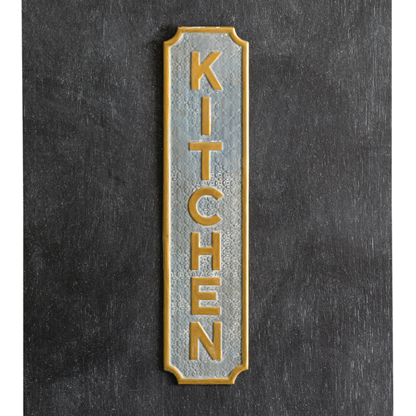 Kitchen Metal Wall Sign - The Nifty Decor