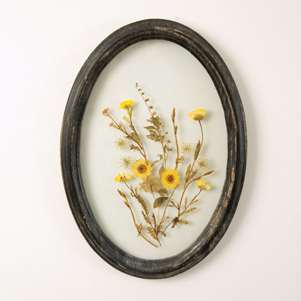 Oval Botanical Wall Decor - The Nifty Decor