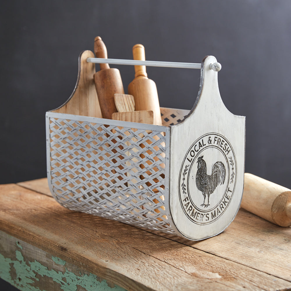 Local Fresh Farmer's Market Produce Basket - Bombay Mercantile