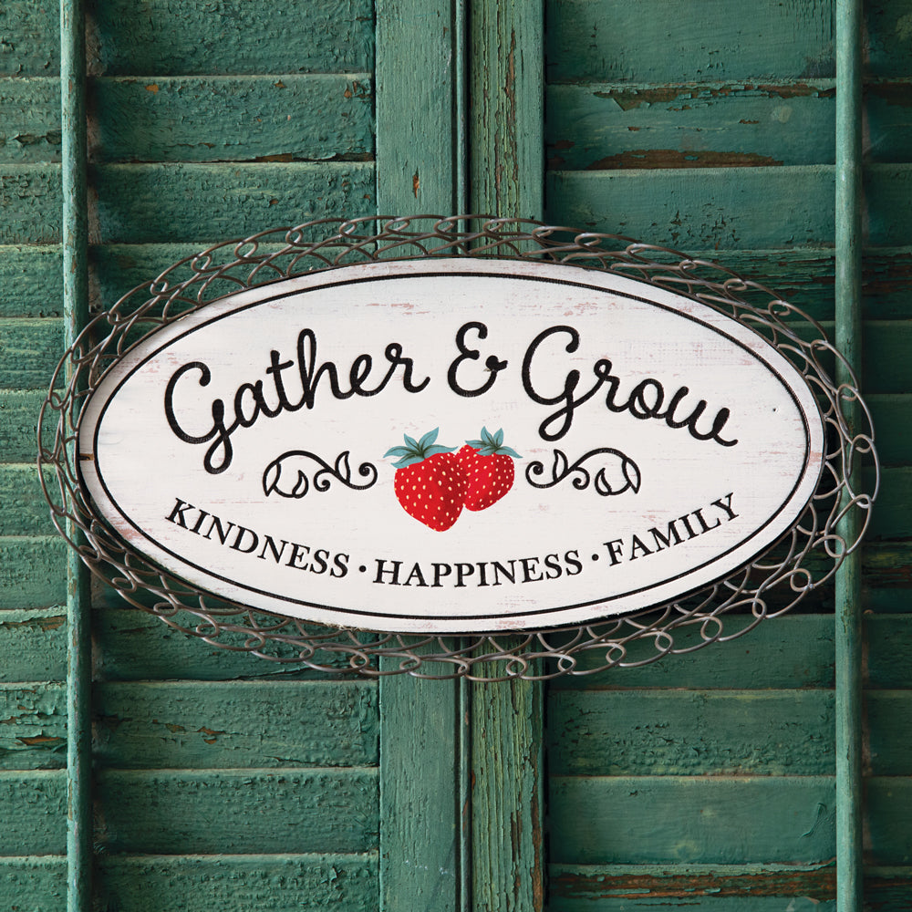 Gather & Grow Strawberry Tray - Bombay Mercantile
